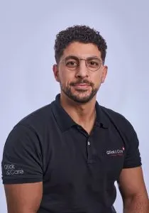 Nabil Bouiomad, physiothérapeute Qlick&Care